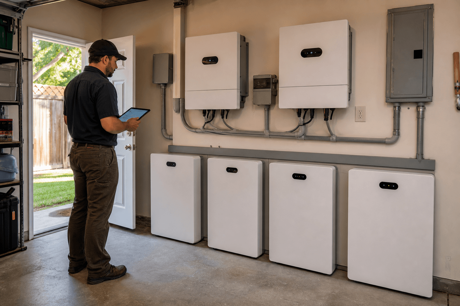 Why does a solar battery show 100% but deliver no power?