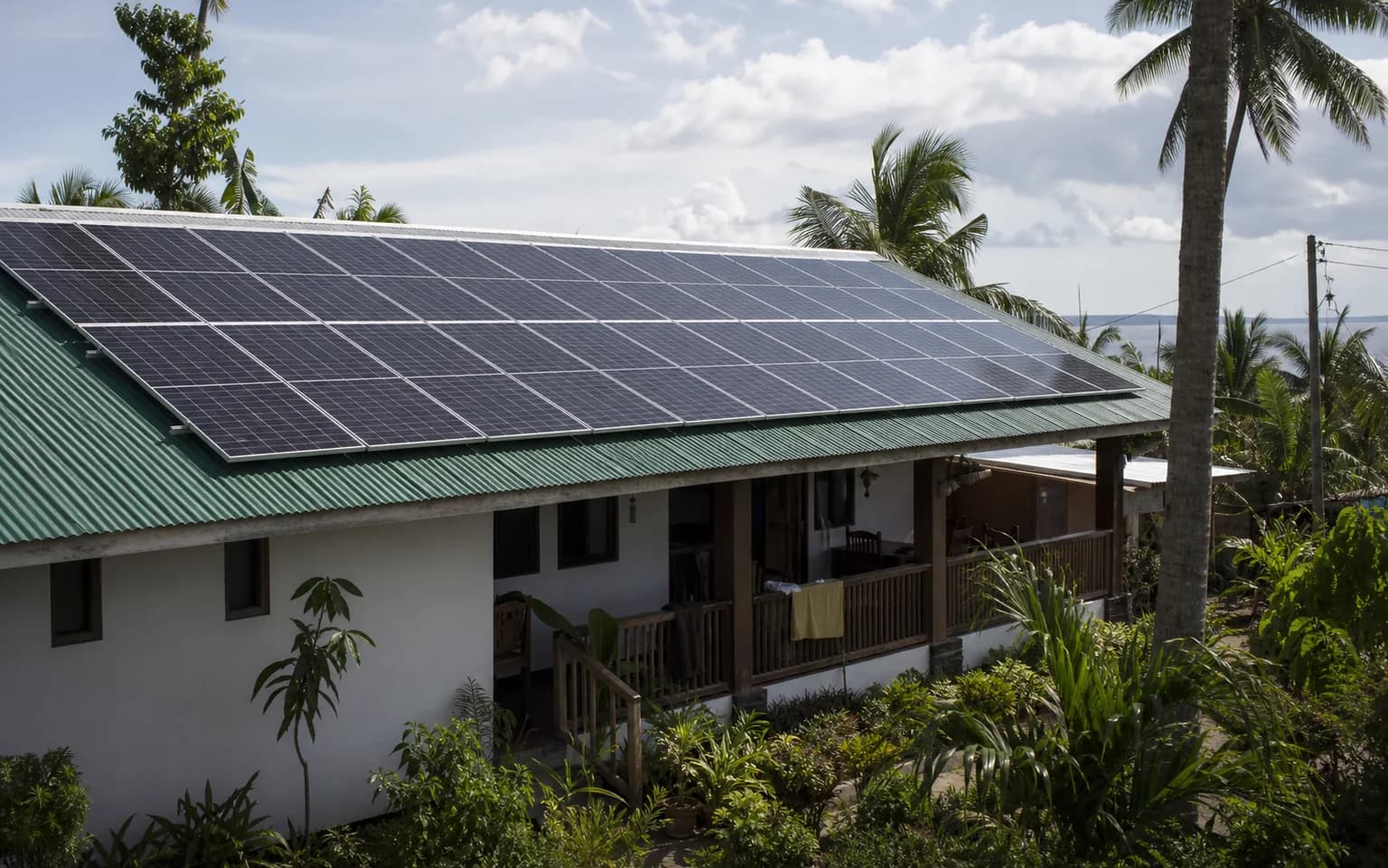 Island Guesthouse Solar + Storage System — Philippines