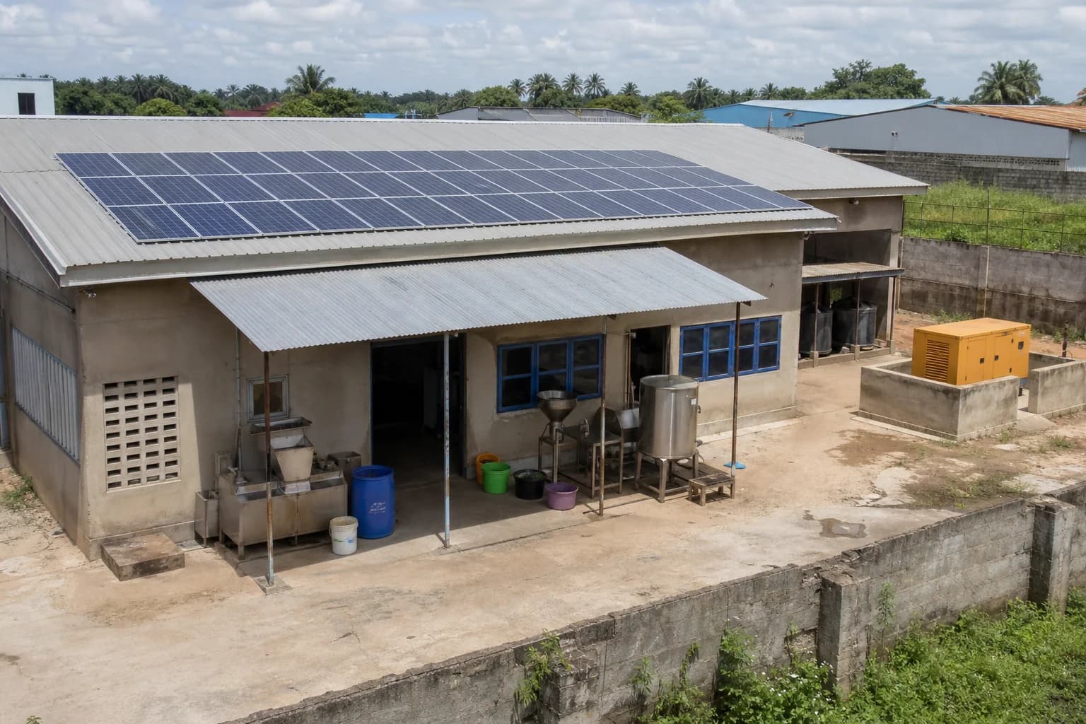 Commercial Solar + Storage Hybrid