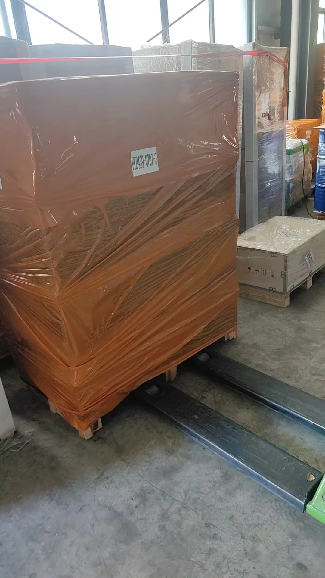 Rongkai Solar: Battery packaging updated for export handling.