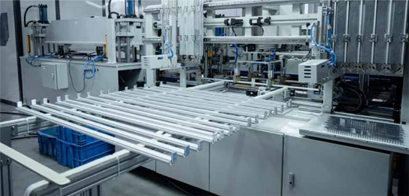 Aluminium frame