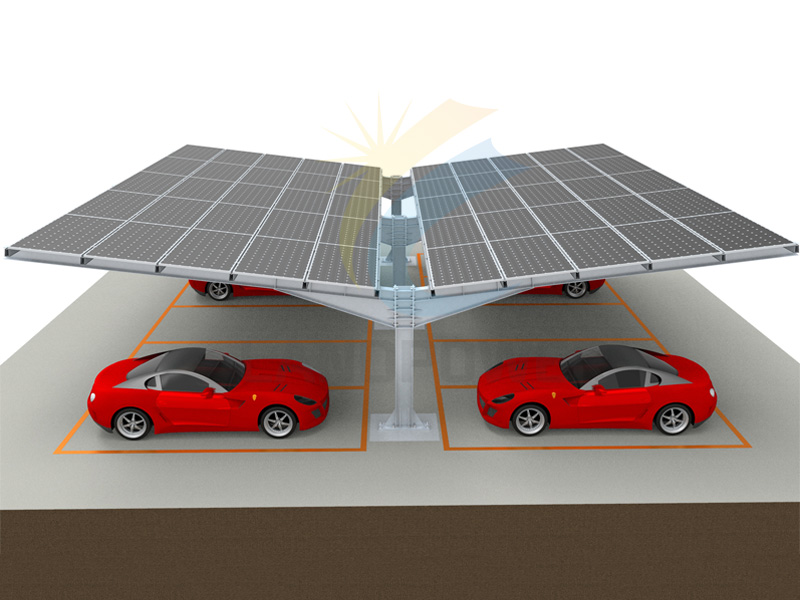 Steel Solar Carport Structure