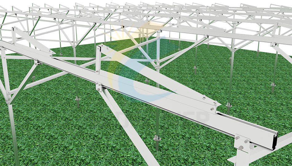 Farmland solar Mounting