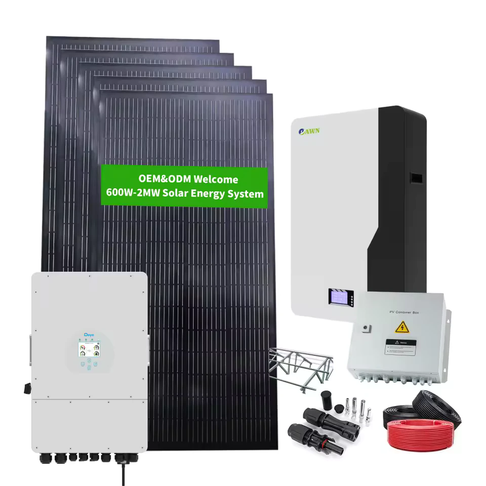 10 kW Off-Grid Solar System for Home Use