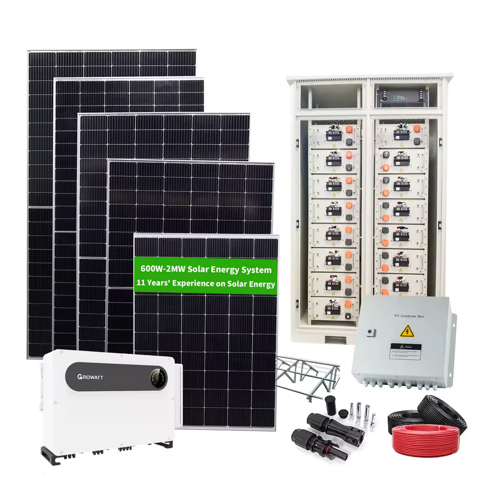 60 kW Off-Grid Solar System for Project Use