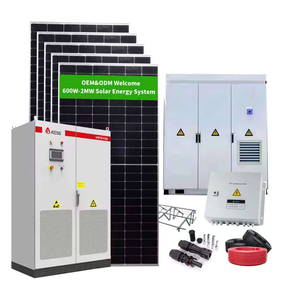 300 kW Off-Grid Solar System for Commercial & Industrial Use