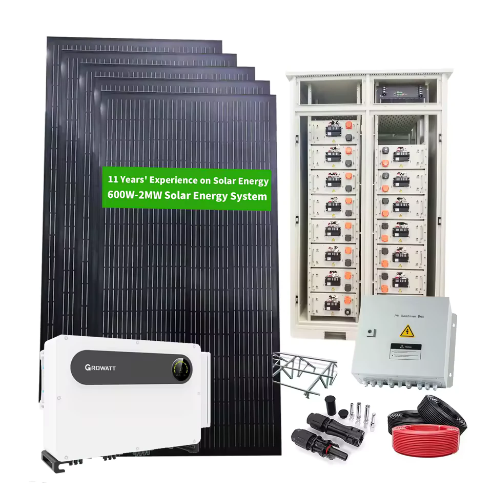 250 kW Hybrid Solar System for Commercial & Industrial Use