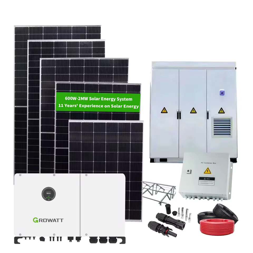 400 kW Hybrid Solar System for Project Use
