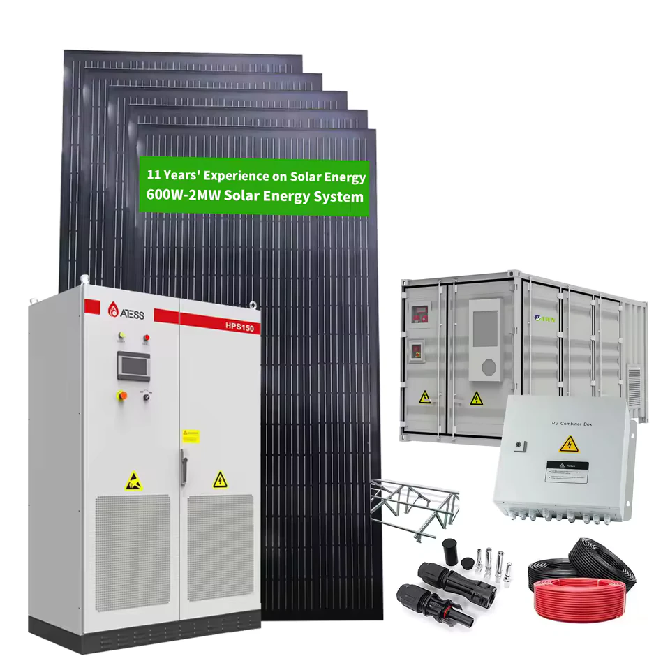 50 kW Hybrid Solar System for Project Use
