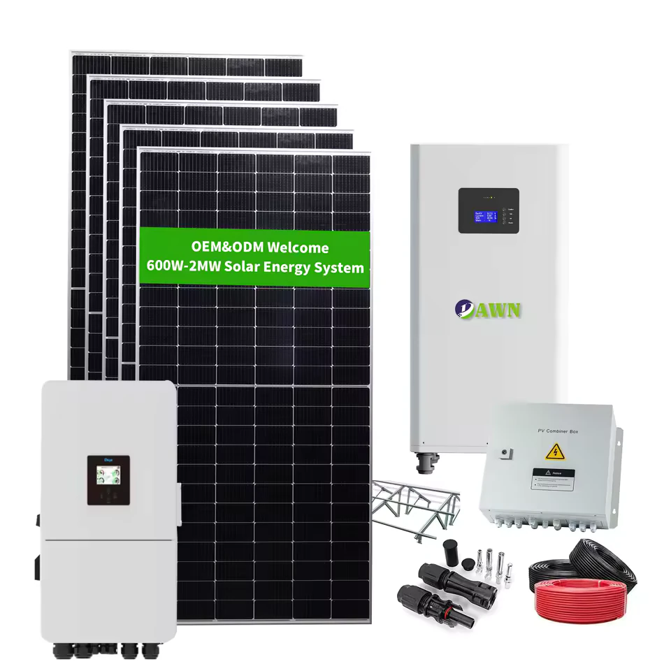20 kW Hybrid Solar System for Home Use