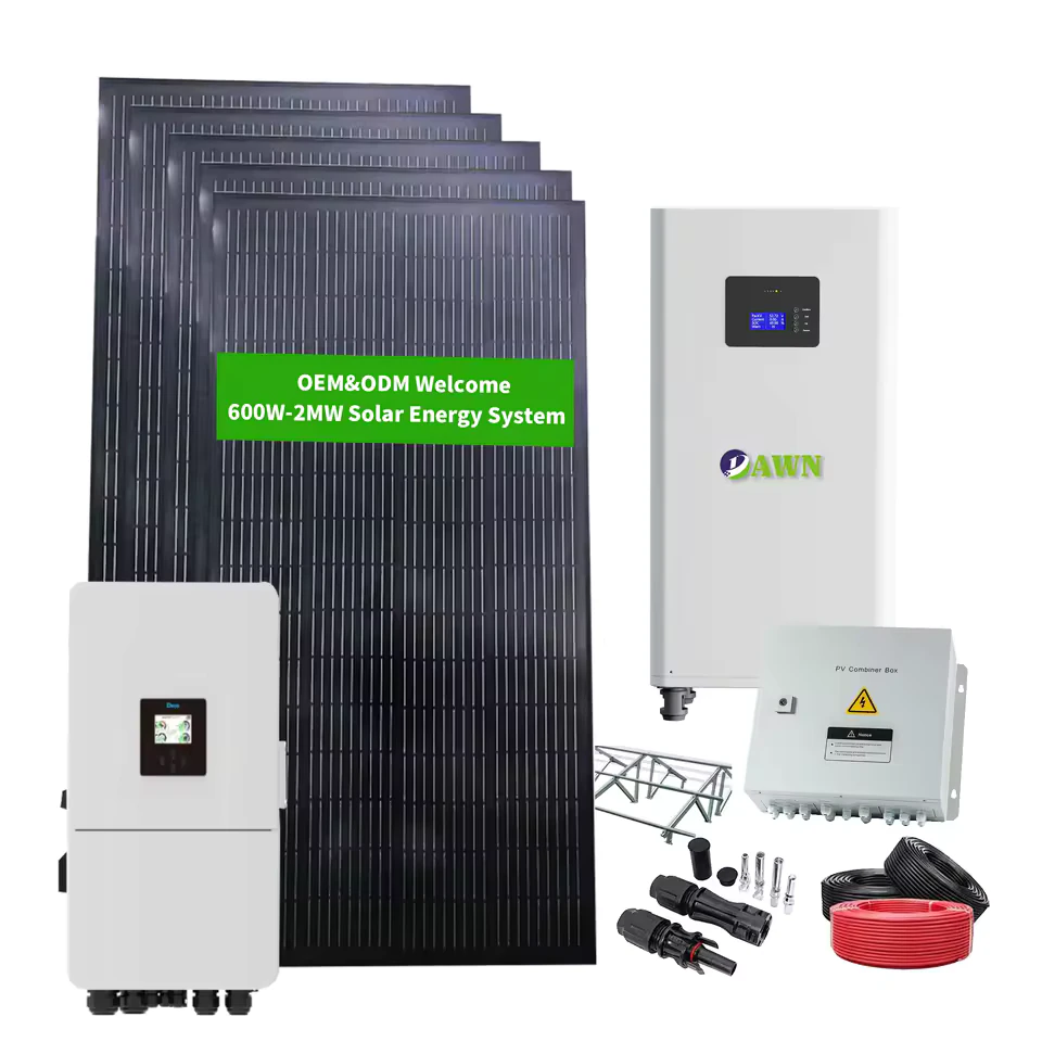 25 kW Hybrid Solar System for Commercial & Industrial Use