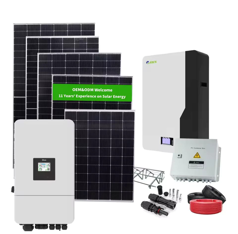 12 kW Hybrid Solar System for Project Use