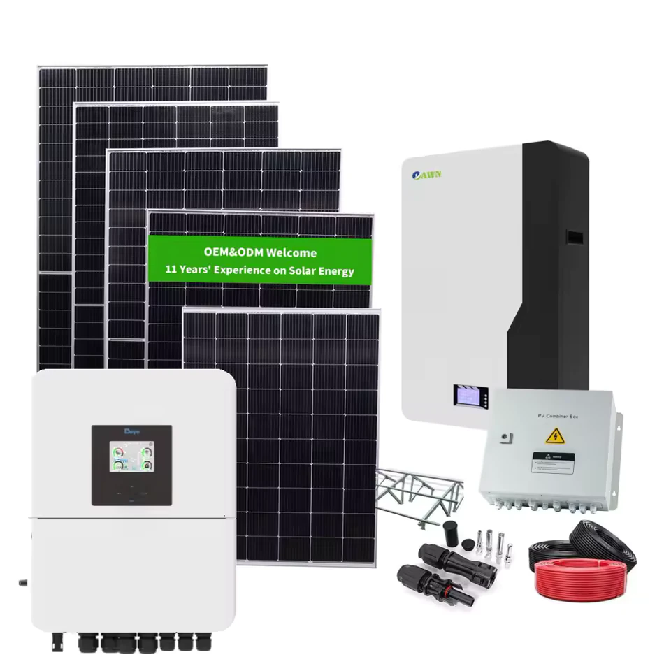 15 kW Hybrid Solar System for Home Use