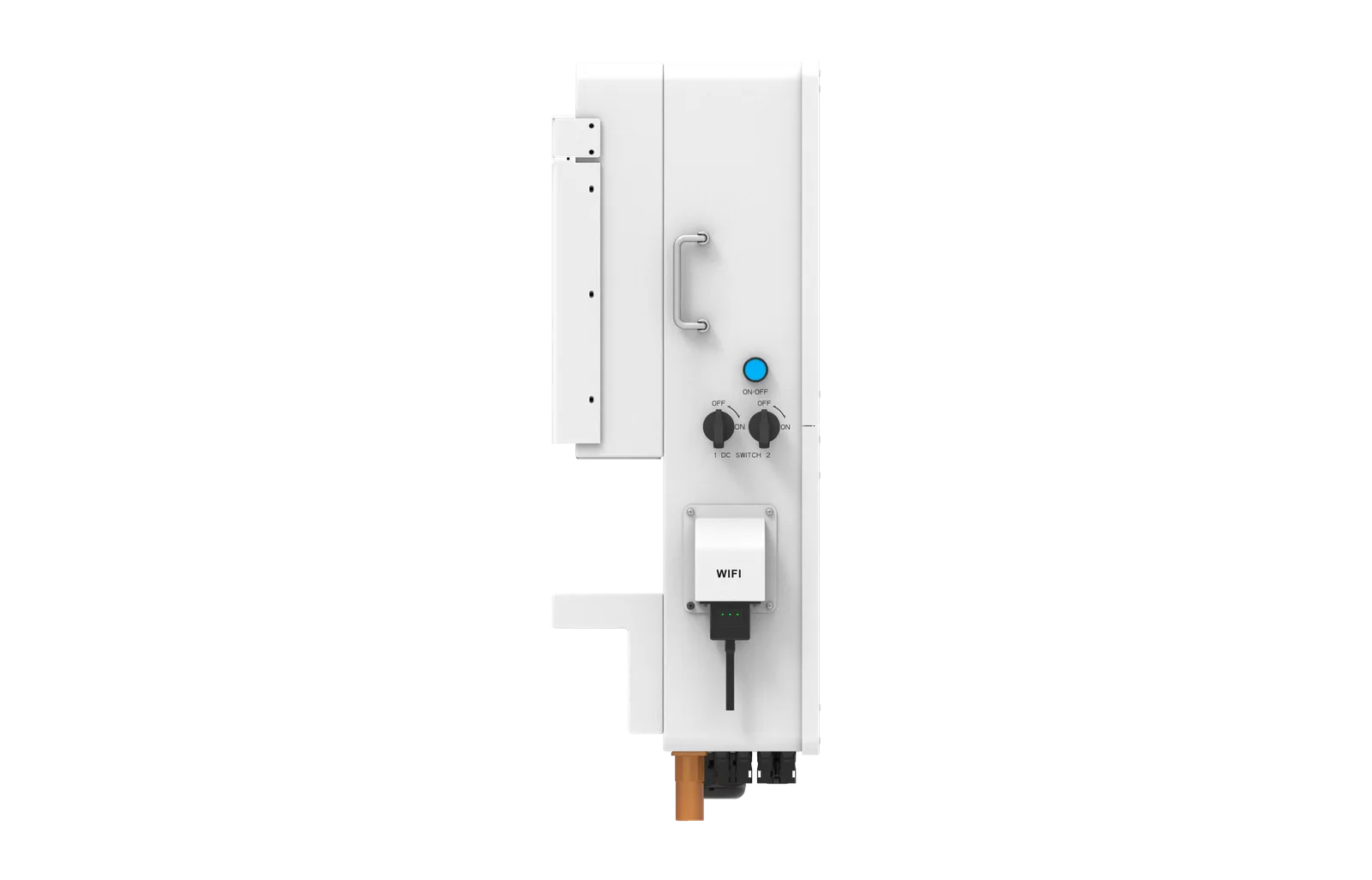 Max. charging/discharging current of 100A