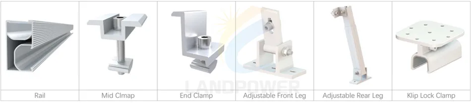 solar tilt mounting components