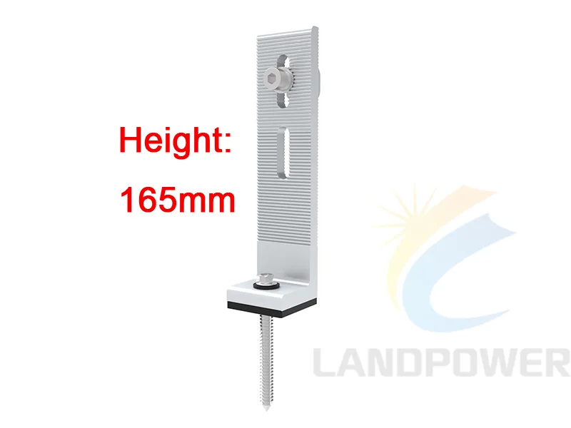 Solar L foot Kit with height of 165mm