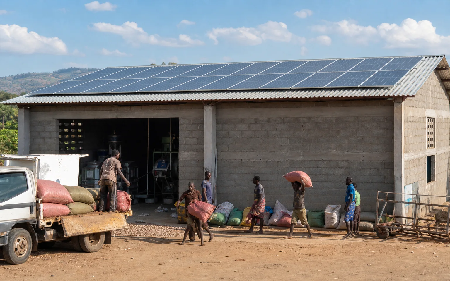 Rural Agro-Processing Solar System — Malawi