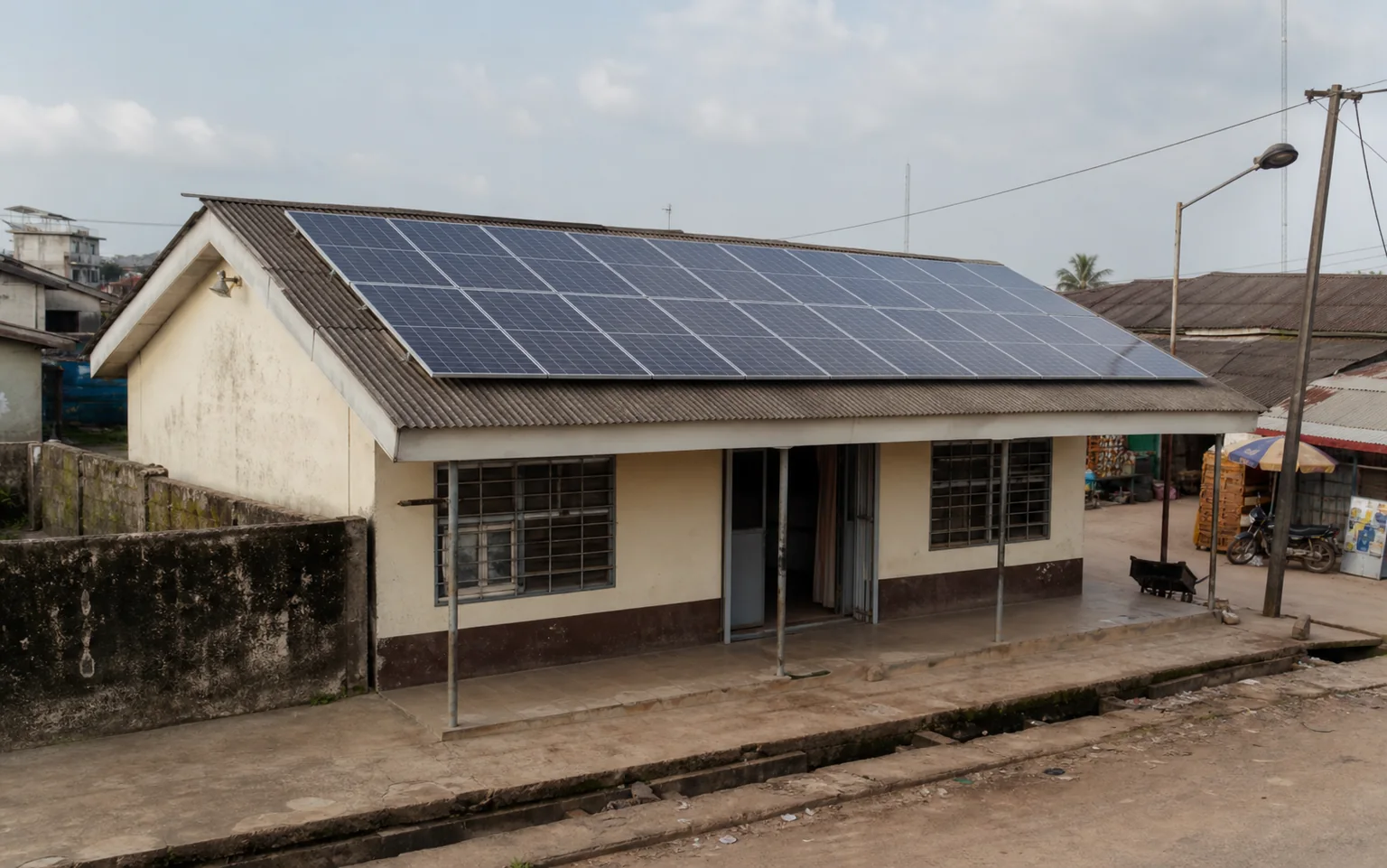 Pharmacy Solar + Storage Backup — Nigeria