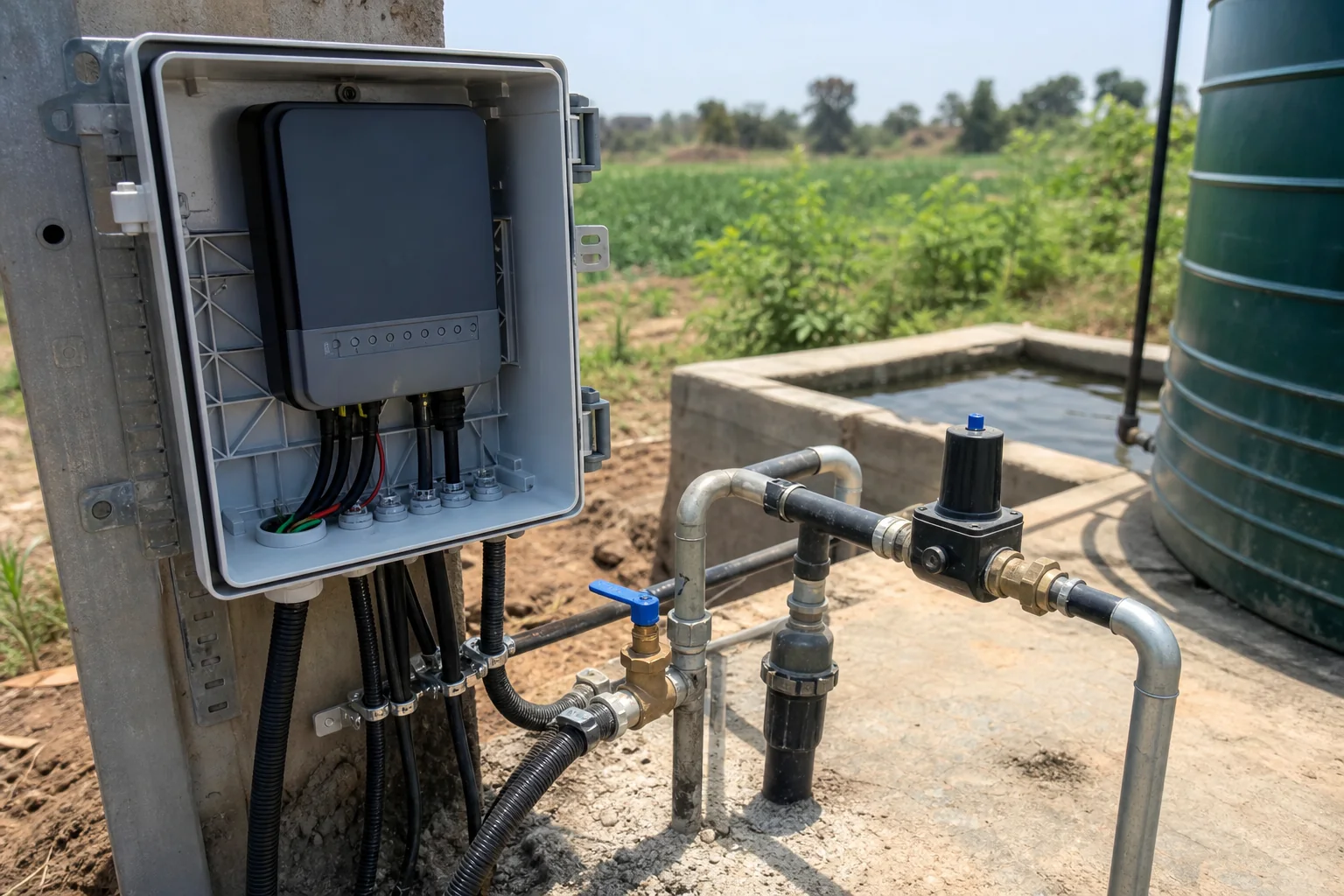 Solar Water Pumping + Agriculture equipment configuration