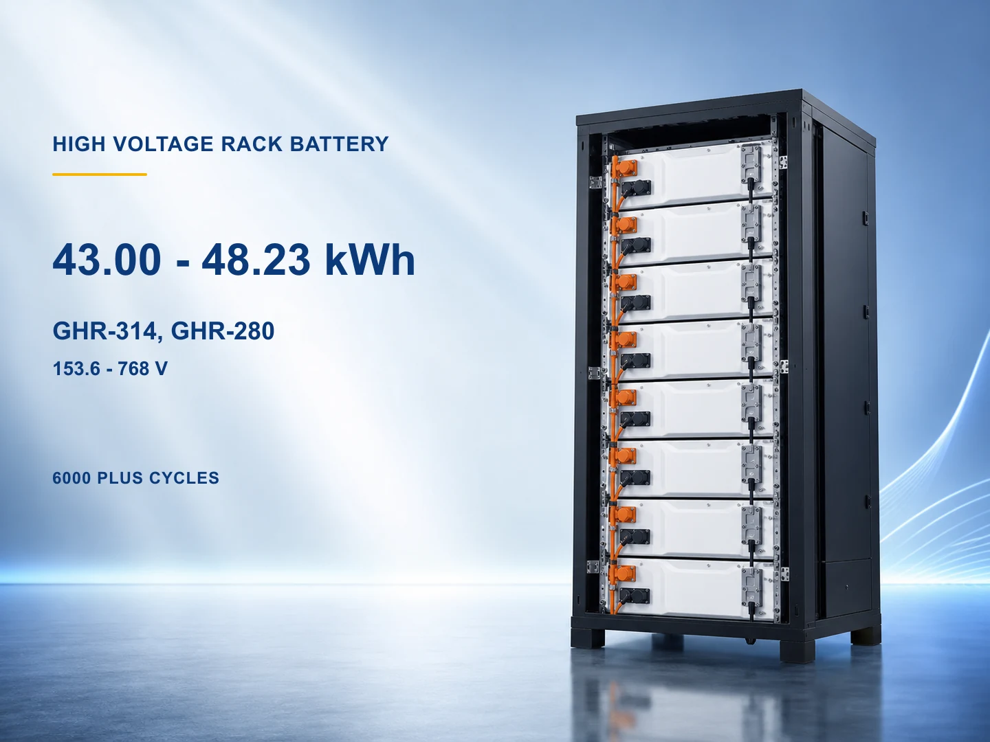 GHR-314 / GHR-280 High-Voltage Rack LFP Battery product image