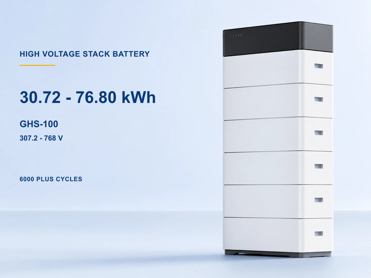 GHS-100 5.12kWh High-Voltage Stack LFP Battery product image