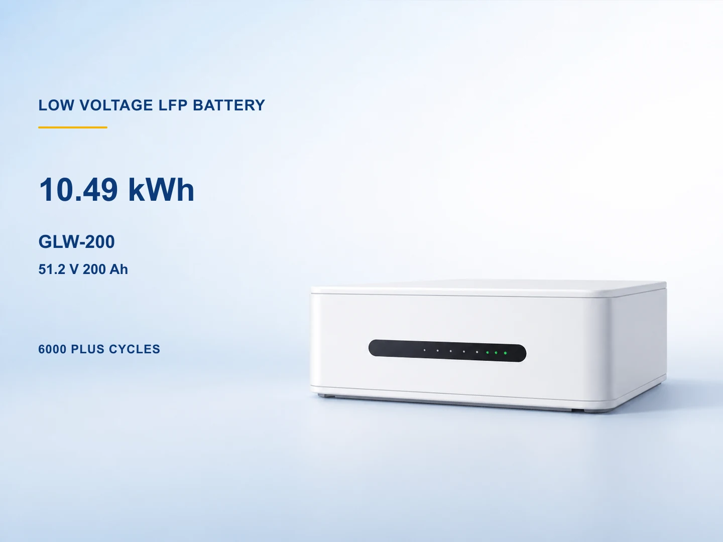 GLW-200 10.49kWh Low-Voltage LFP Battery product image