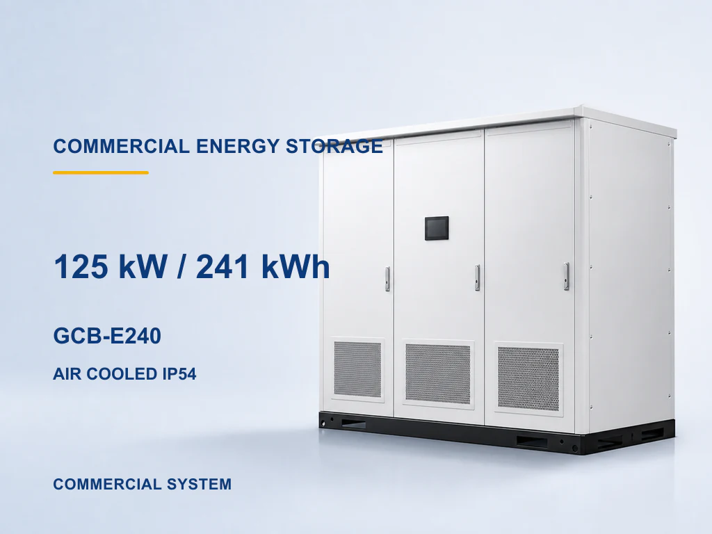 GCB-E240 125kW / 241kWh C&I Energy Storage Cabinet product image