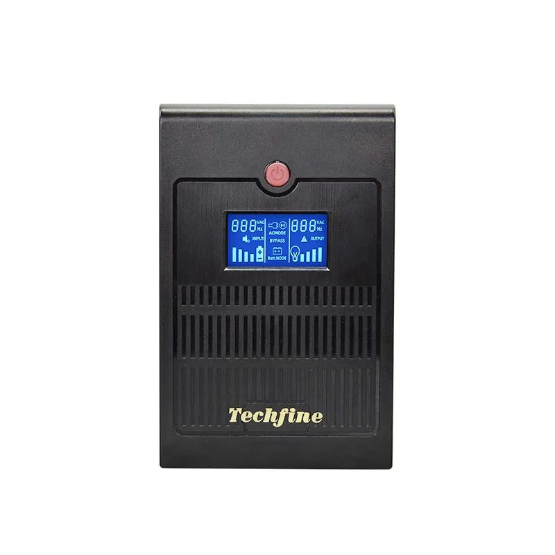Techfine Uninterrupted Power Supply (UPS) 220V 1000VA 50Hz/60HZ 1200VA 720W Offline UPS for PC